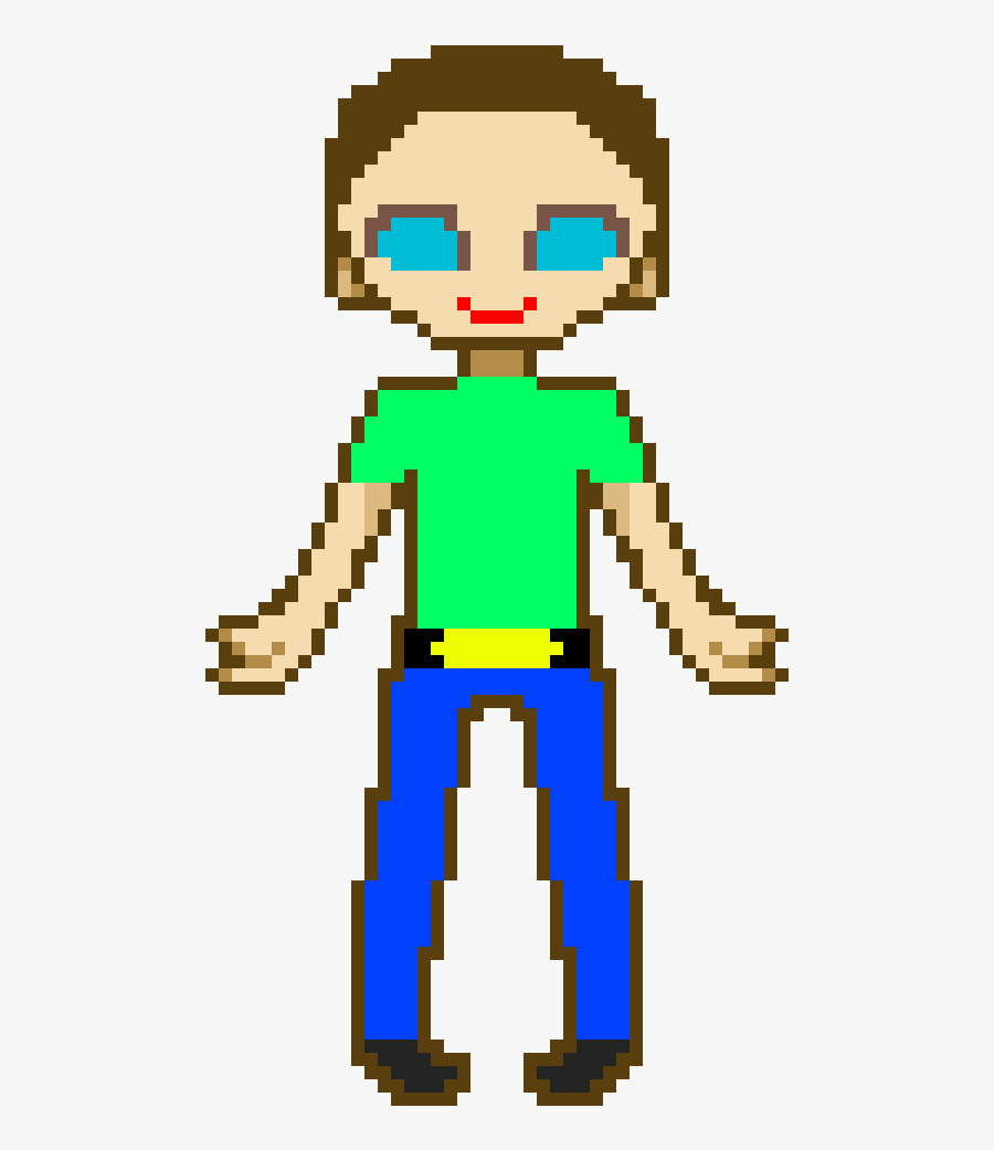 Chara La Cuchara Clipart , Png Download - Peter Parker Pixel Art, Transparent Clipart
