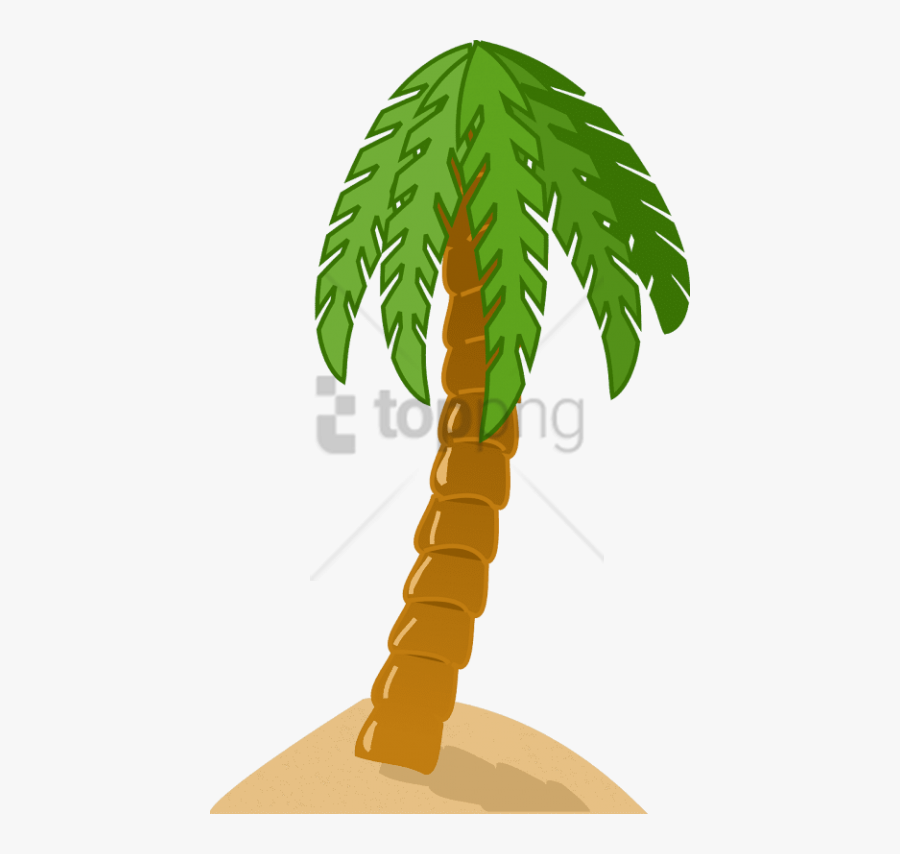 Free Png Palm Tree Png Image With Transparent Background - Palm Tree Clip Art, Transparent Clipart