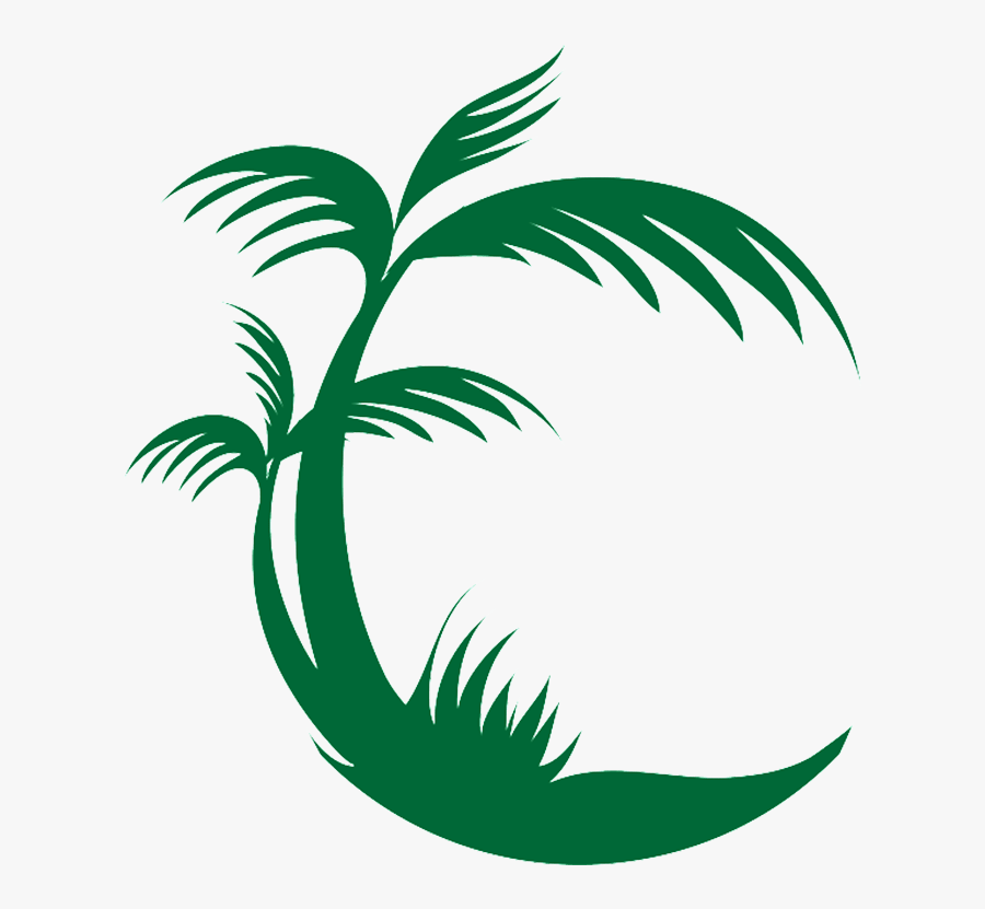 Palm Tree Png Logo Free Download Png - Palm Tree Logo Png, Transparent Clipart