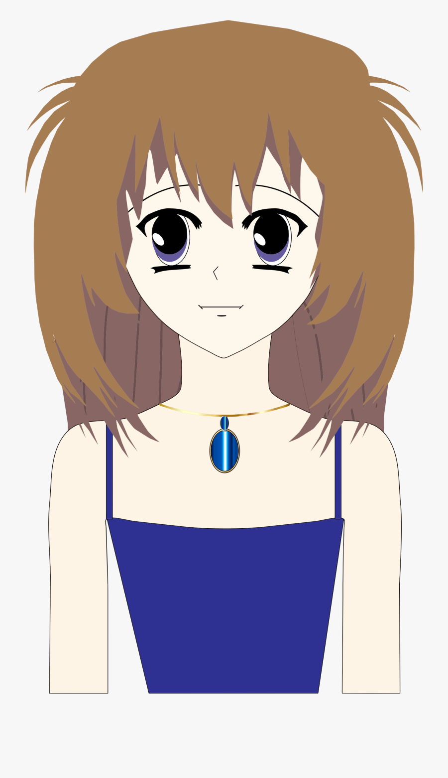 Teenage Anime Girl Clip Arts - Girl Teen Anime Cartoon, Transparent Clipart