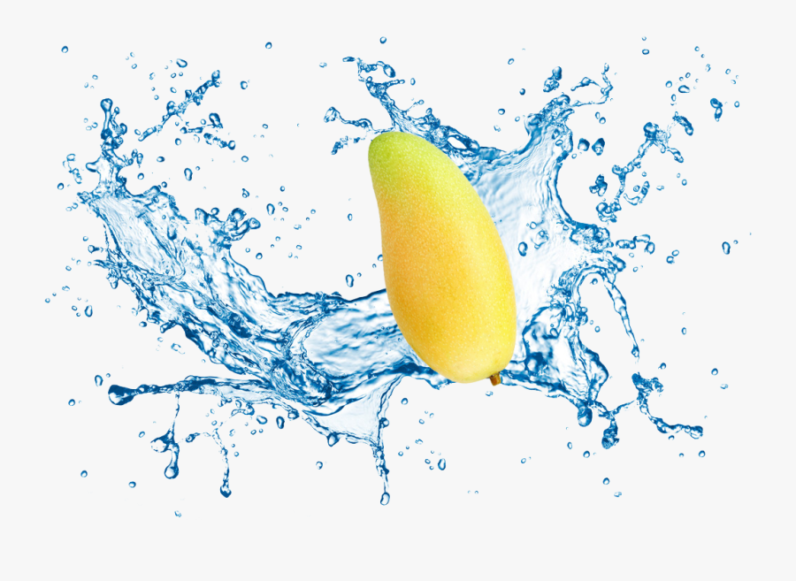 Fruit Water Splash Clipart Computer - Transparent Background Water Splash, Transparent Clipart