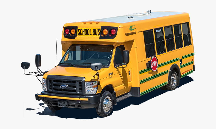 Micro Bird Bus - Blue Bird School Bus New Brand, Transparent Clipart