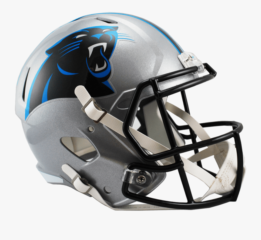 Carolina Panthers Helmet, Transparent Clipart