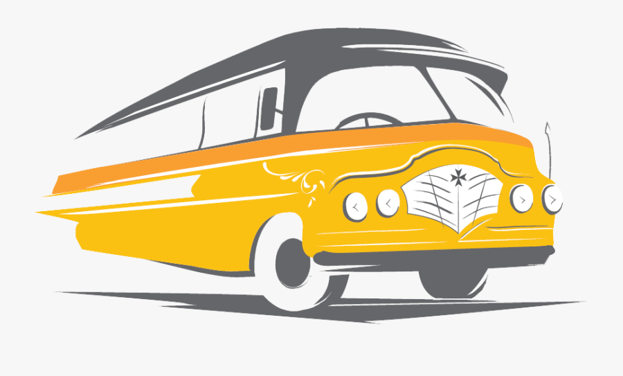 Clip Art Busses, Transparent Clipart