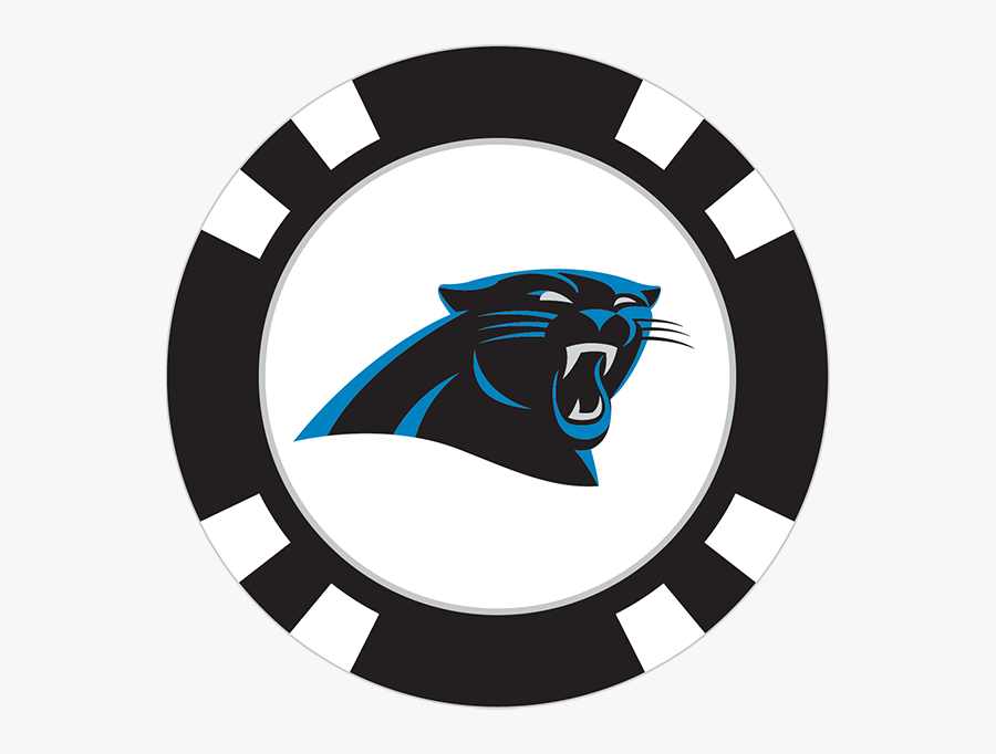 Carolina Panthers Poker Chip Ball Marker - Boston Bruins Poker Chip, Transparent Clipart