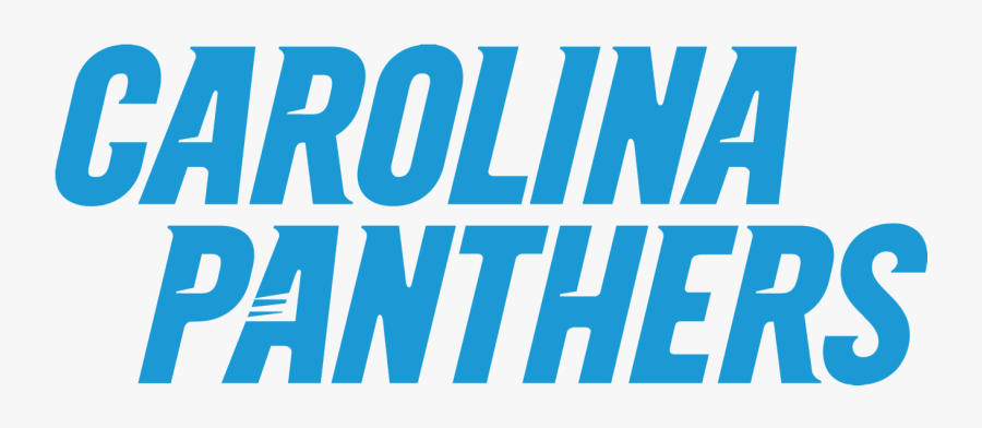 Carolina Panthers Logo Font, Transparent Clipart