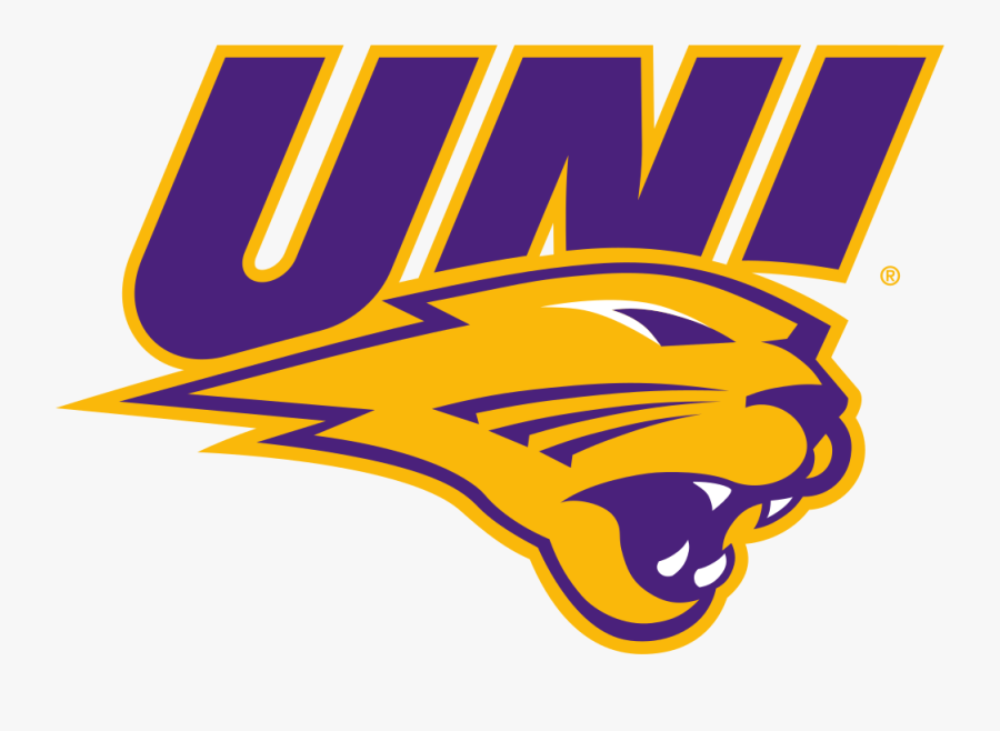 University Of Northern Iowa Colors - Uni Panthers, Transparent Clipart