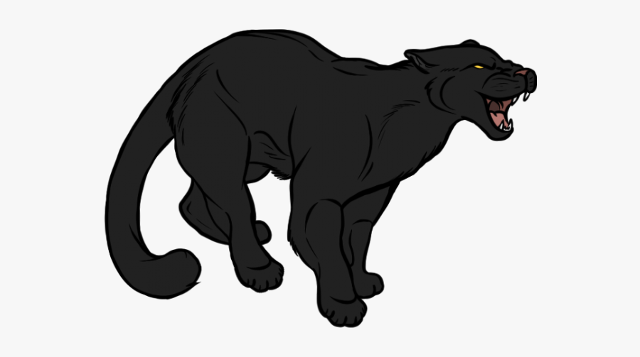 Full Body Panther Drawings , Free Transparent Clipart - Clip