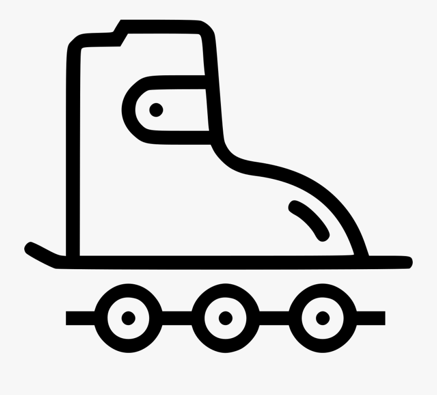 Skate Roller Rolling Skating Skater Shoes, Transparent Clipart
