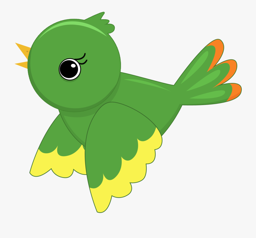 Bird Watching, Parrot, Balloon, Feather, Paper Piecing, - Green Bird Cartoon Clipart, Transparent Clipart