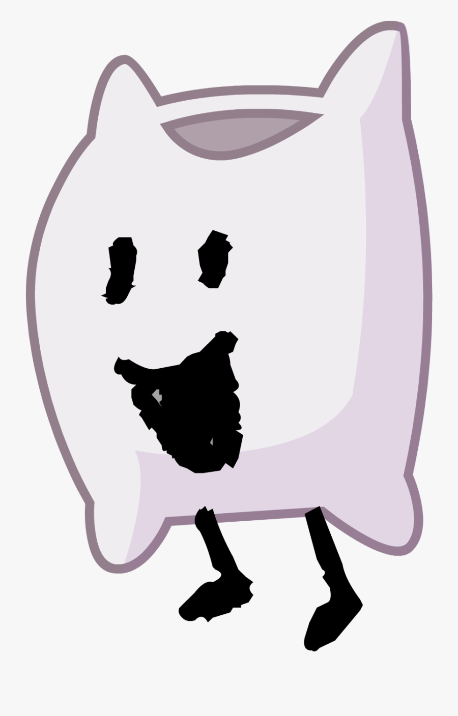 Image Armless Png Battle For Dream Island - Bfb Pillow, Transparent Clipart
