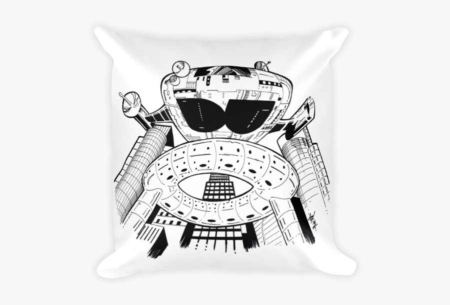 Du Starship Pillow - Cartoon, Transparent Clipart