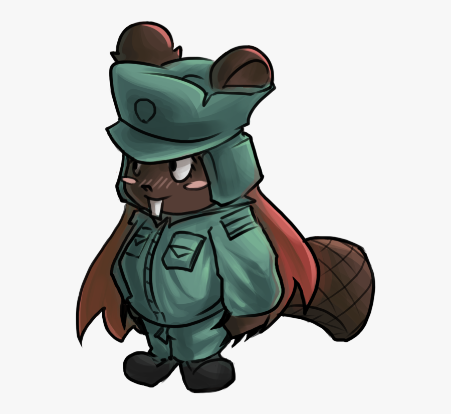 Eager Beaver - Cartoon, Transparent Clipart