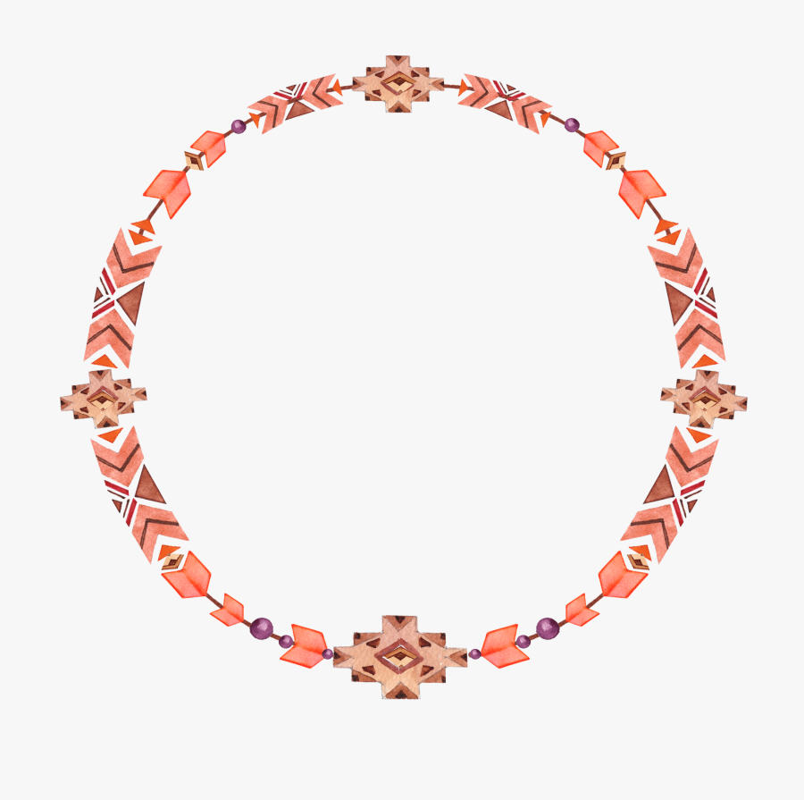 #boho #bohemian #aztec #tribal #shapes #arrow #arrows - Necklace, Transparent Clipart