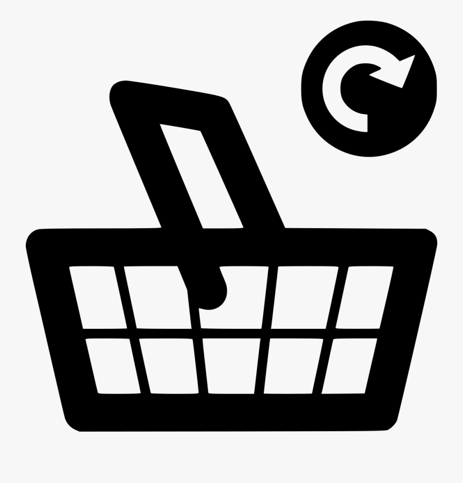 Supermarket Basket Grocery Update Svg Png Icon Free - Shopping Okay Icon Png, Transparent Clipart