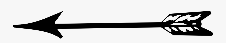Arrow, Old, Bow, Feathers, Weapon - Arrow With Feather Clipart, Transparent Clipart