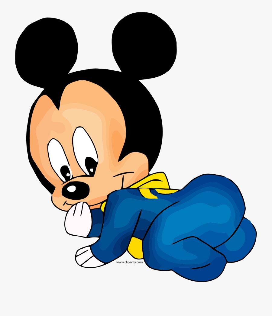 Disney Baby Mickey Oops Clipart Png - Disney Mickey Mouse Baby, Transparent Clipart