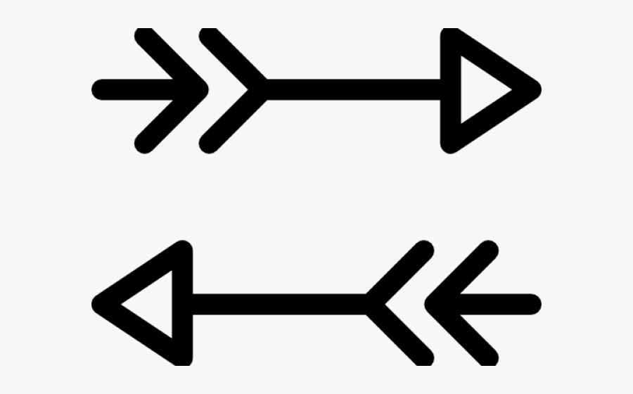 Transparent Drawn Arrow Png - Arrow Tribal Png Clipart, Transparent Clipart