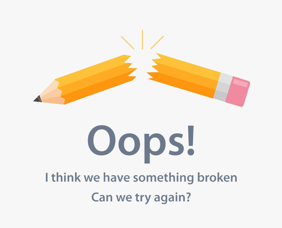 Oops Png , Png Download - 에러 페이지 디자인, Transparent Clipart