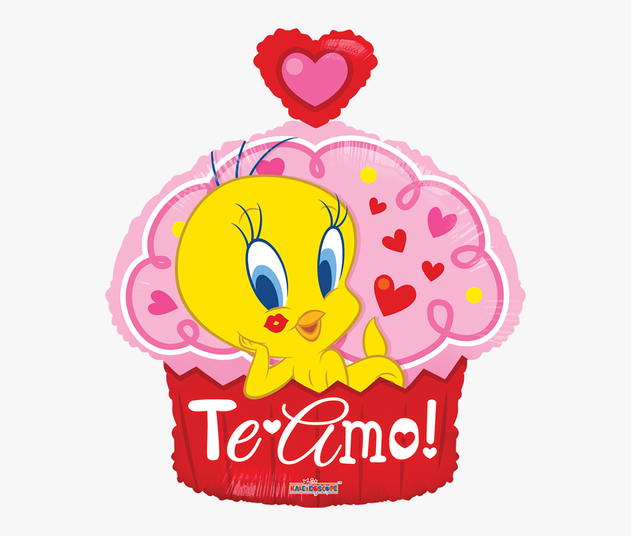 Piolin Cupcake Shape 18 Tweet Oops, Tweety, Shapes, - Tweety Bird, Transparent Clipart