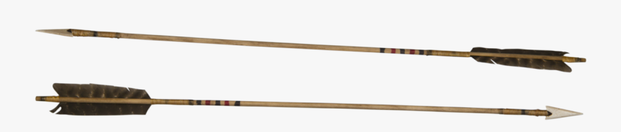 Old Indian Arrows, Transparent Clipart