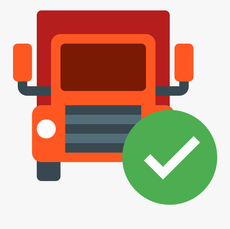 Delivered Icon - Truck Icon Png, Transparent Clipart