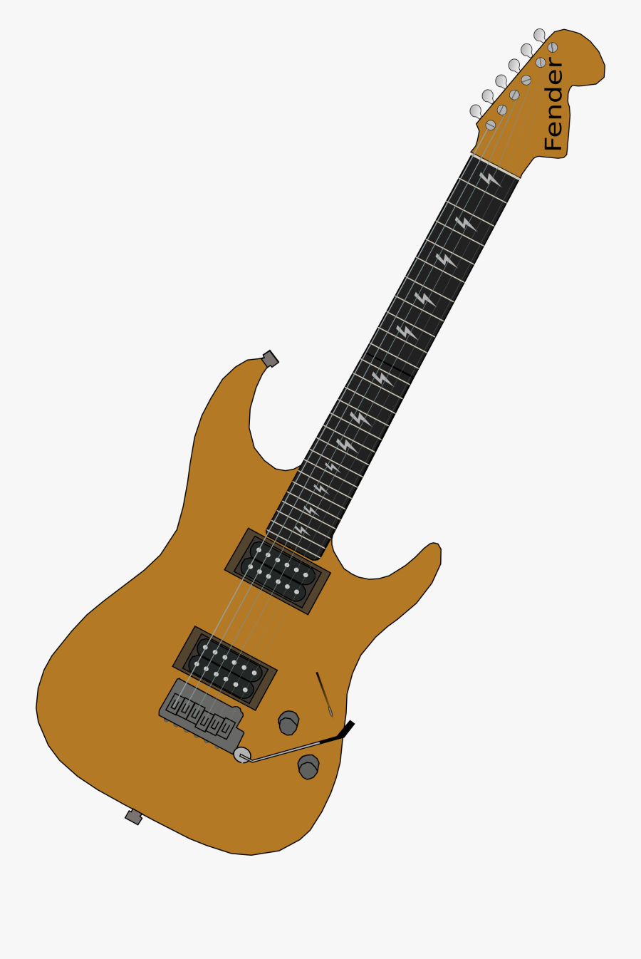 Acoustic Electric Guitar,string Instrument,guitar Accessory - Clipart Of Electric Guitar, Transparent Clipart