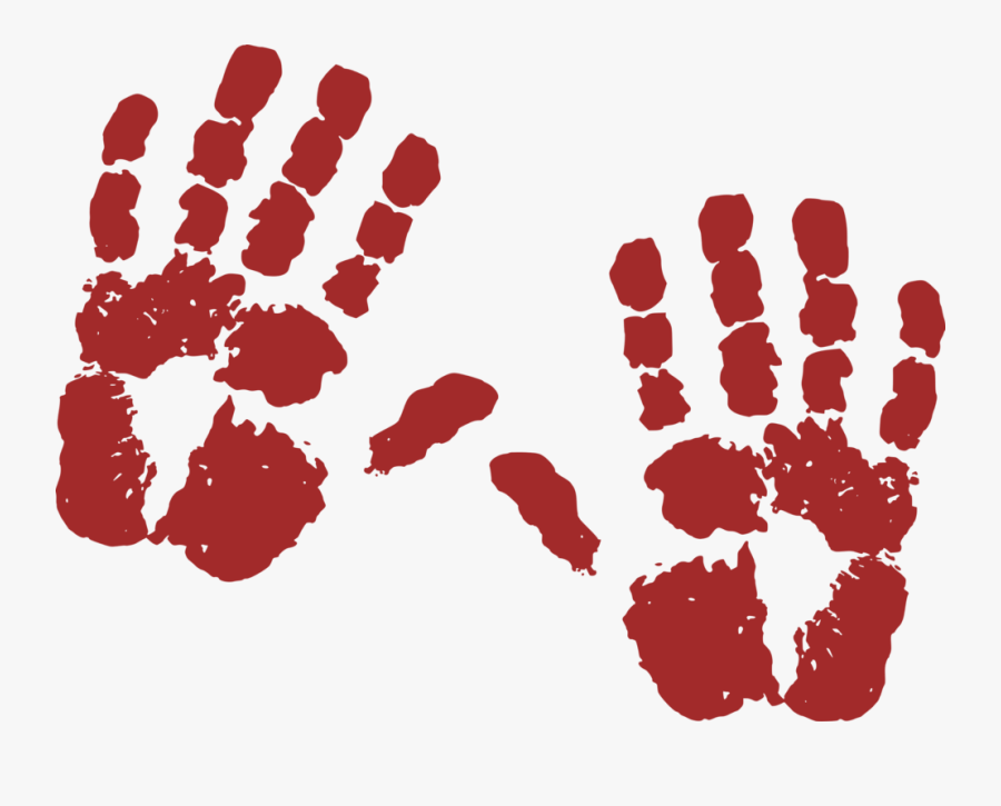 Heart,red,hand - Hun His Mark Blot It Out, Transparent Clipart