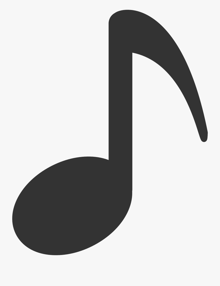 Music Note Vector Png, Transparent Clipart