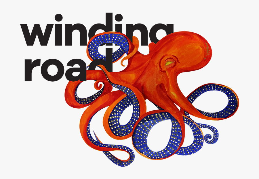 Clipart Road Winding Road - Octopus, Transparent Clipart