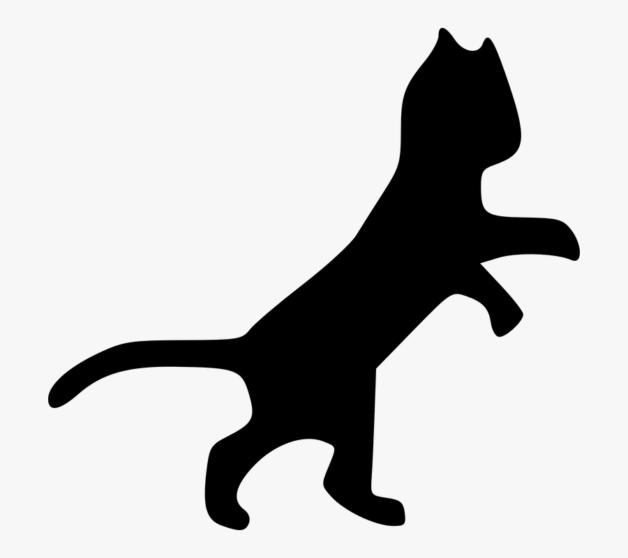 Dancing Cat Svg Clip Arts - Dancing Cat Clip Art, Transparent Clipart