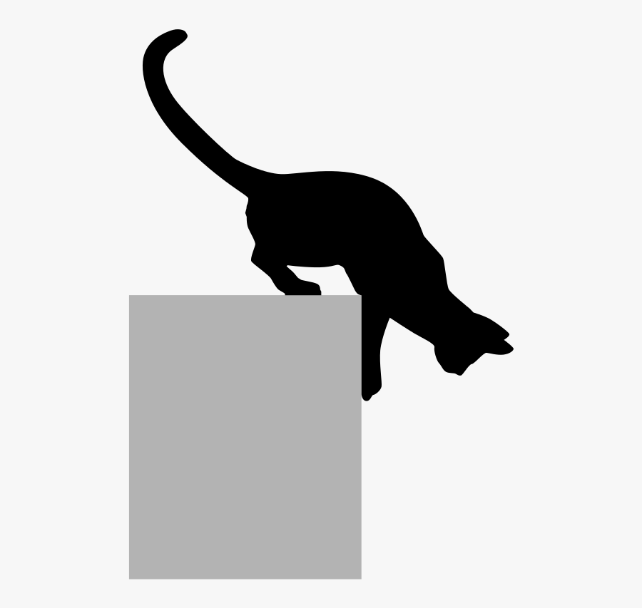 Kitten Silhouette Free, Transparent Clipart