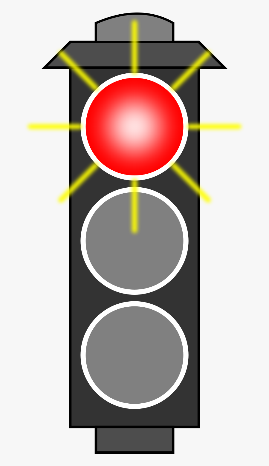 Fuel Saving Tips - Simple Traffic Light Ladder Diagram, Transparent Clipart