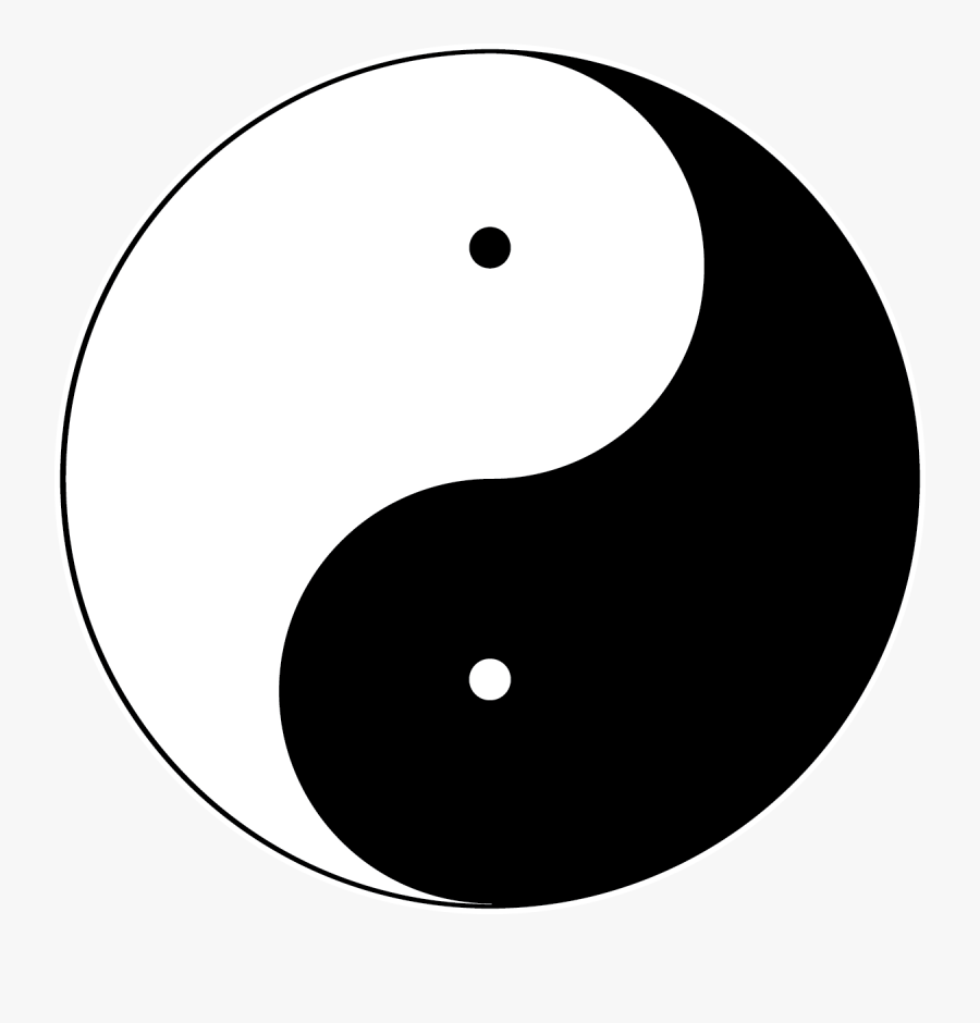 Wellness - Clipart - Yin And Yang, Transparent Clipart