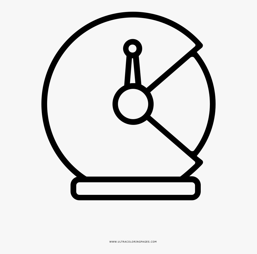 Space Helmet Coloring Page - Circle, Transparent Clipart