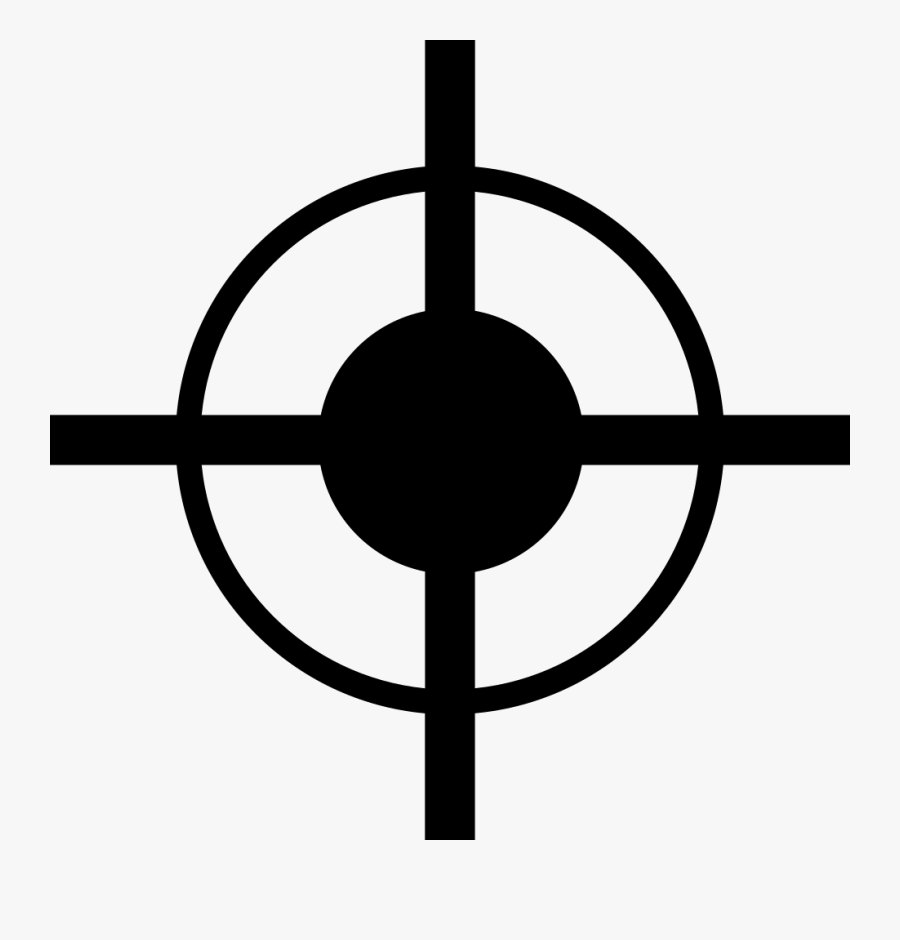 Vector Graphics Reticle Clip Art Desktop Wallpaper - Tf2 Sniper Icon Transparent, Transparent Clipart