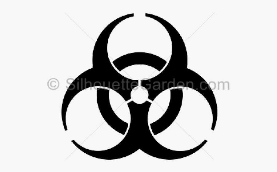 Transparent Biohazard Symbol, Transparent Clipart