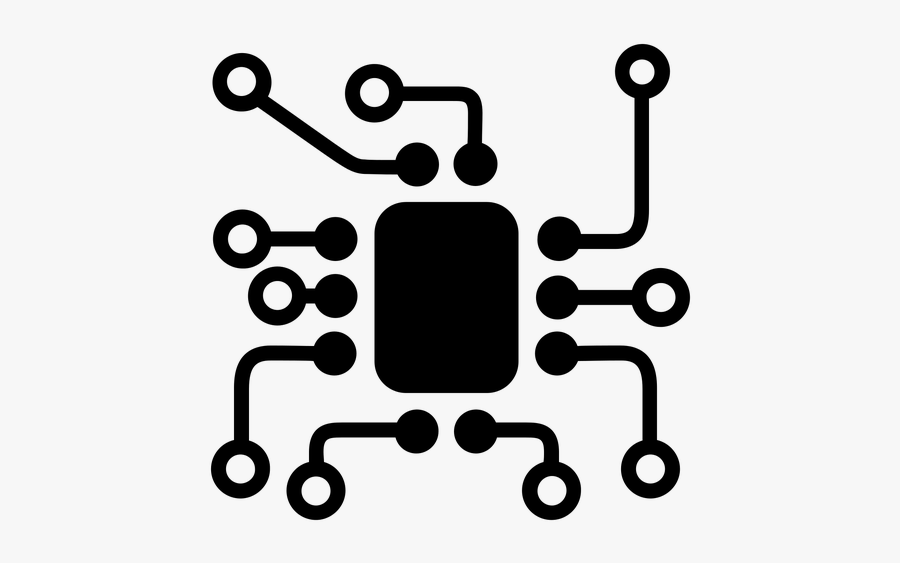 Electronic Png Picture - Electronics & Communication Engineering Icon, Transparent Clipart