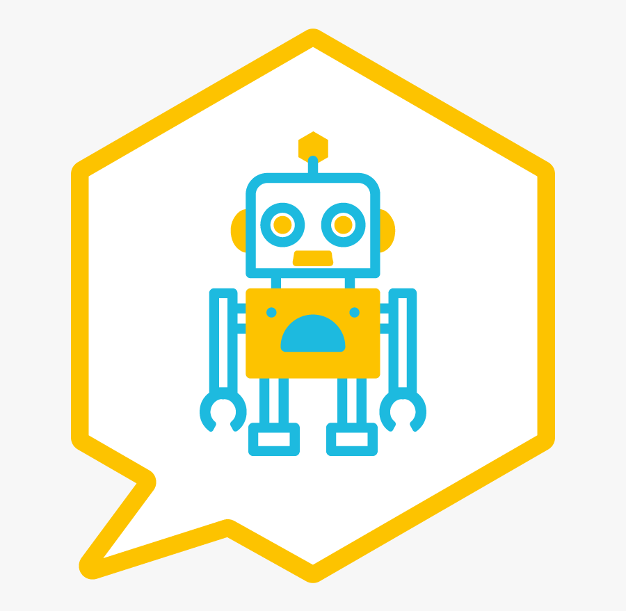 Transparent Background Robot Clipart - Robotics Process Automation Icon, Transparent Clipart