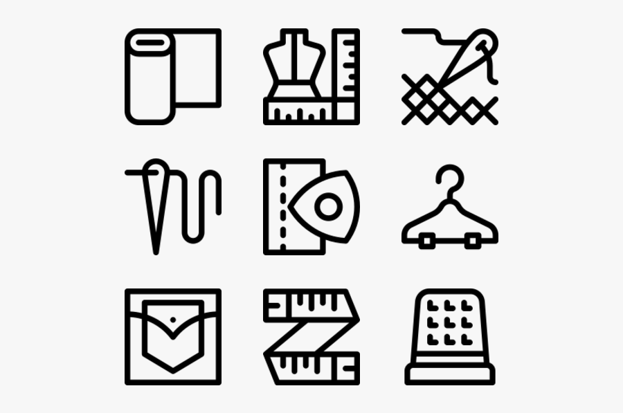 Sewing - Logo Maniqui Para Confeccion En Pixel, Transparent Clipart