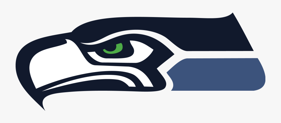 Seahawks Logo Clip Art - Seattle Seahawks Logo Backwards, Transparent Clipart