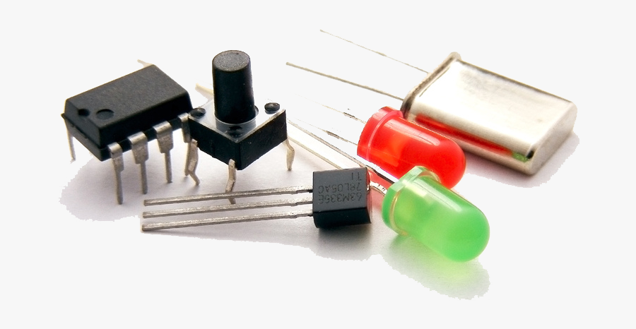 Clip Art Future Outlook Active Electronic - Electronic Part Png, Transparent Clipart