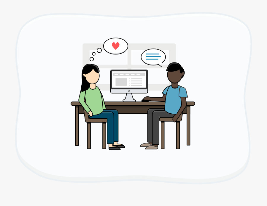 User Research Is The Key To Empathy Dribbble Medium - Cartoon, Transparent Clipart