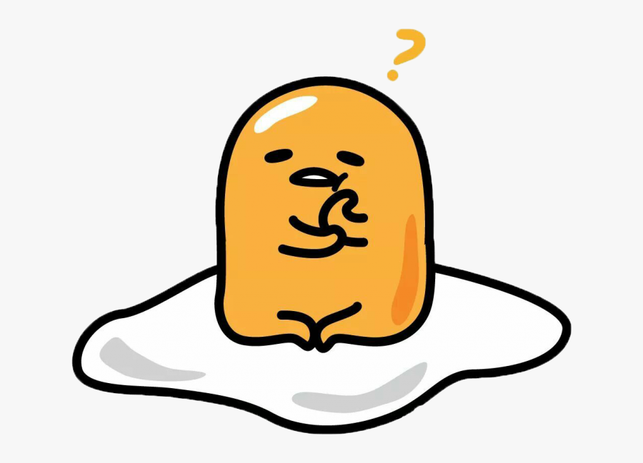 And Character Gudetama Sanrio Translucency Transparency - Transparent Gudetama Png, Transparent Clipart