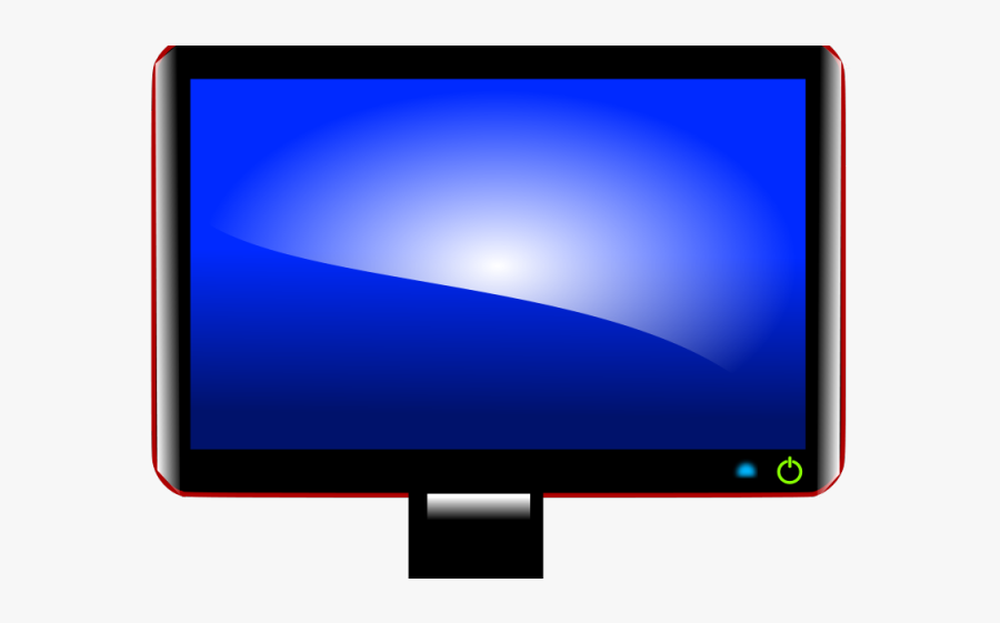 Led-backlit Lcd Display, Transparent Clipart