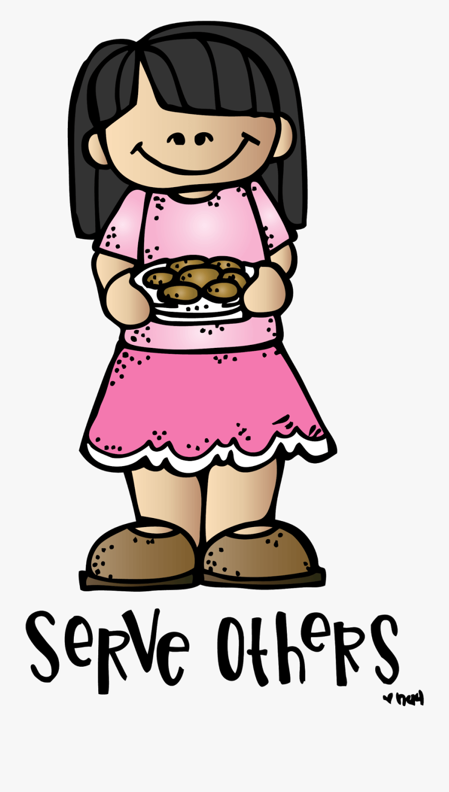 Showing Love To Others Clipart - Serve Others Clipart, Transparent Clipart