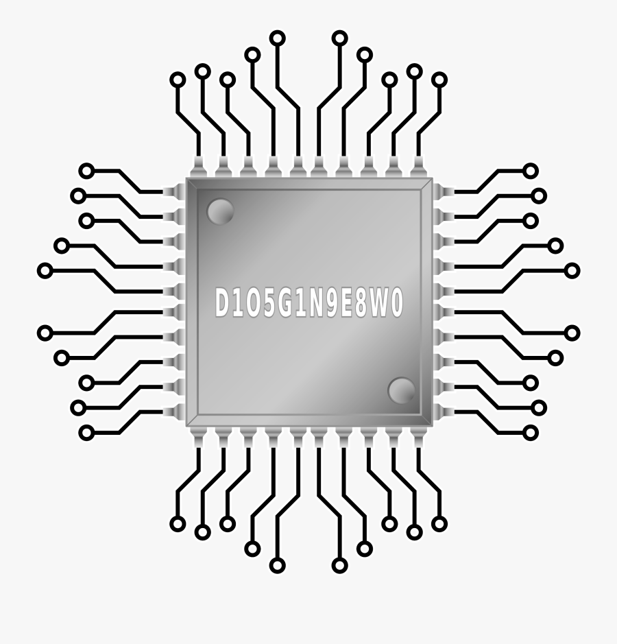 Микрочип Png , Free Transparent Clipart - ClipartKey