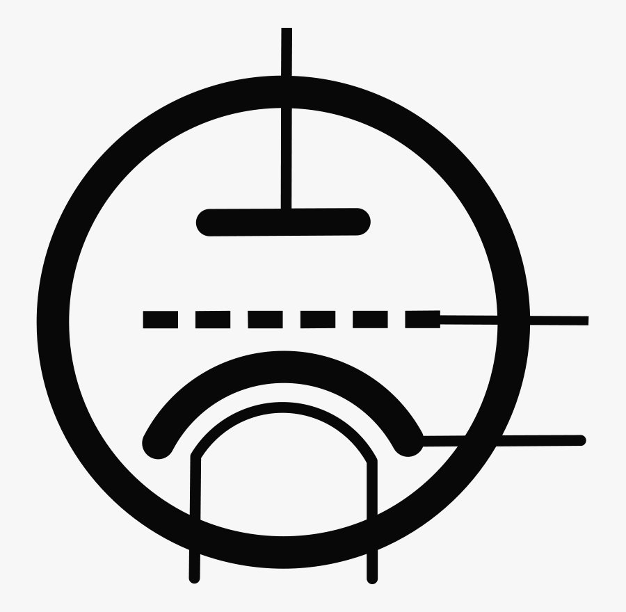 Free Triode Symbol - Triode Symbol, Transparent Clipart