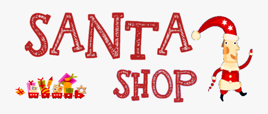 Santa Shop Clip Art, Transparent Clipart