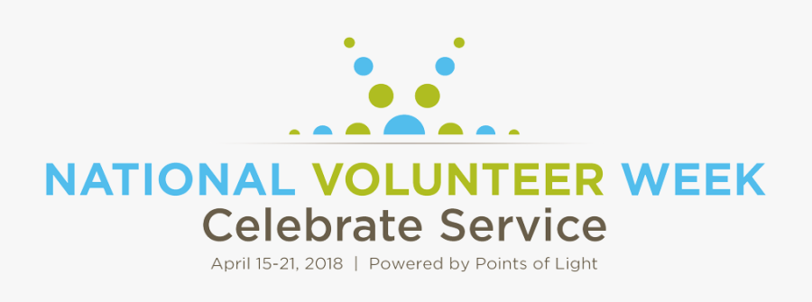 Svg Points Of Light National - National Volunteer Week 2019, Transparent Clipart
